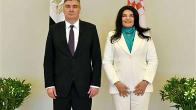 سفيرة مصر بكرواتيا تدعو الرئيس الكرواتي لافتتاح المتحف الكبي