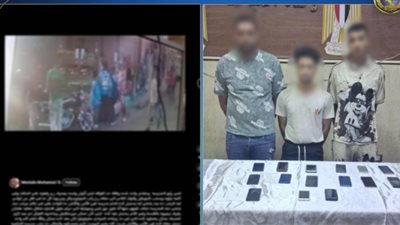 سقوط لصين سرقا هاتف طفل أثناء عودته من المدرسة بعين شمس