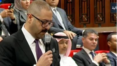 أحمد الباز يؤدي اليمين الدستورية عضواً بمجلس الشيوخ في الجلسة الافتتاحية للمجلس 