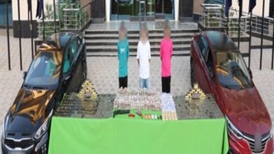 الداخلية تداهم أوكار الكيف وتضبط مخدرات قيمتها 97 مليون جنيه بالجيزة.. صور