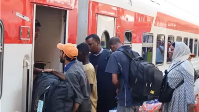 سكك حديد مصر تواصل رحلات 