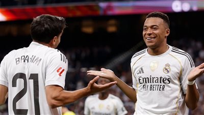 مبابي يقود هجوم نادي ريال مدريد أمام خيتافي في الليجا