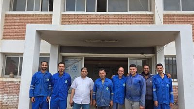 رئيس شركة مياه المنوفية يتفقد عددًا من المواقع التابعة لفرع الشركة بشبين الكوم