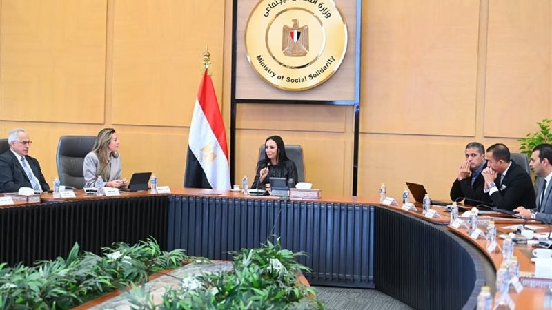 وزيرة التضامن الاجتماعي