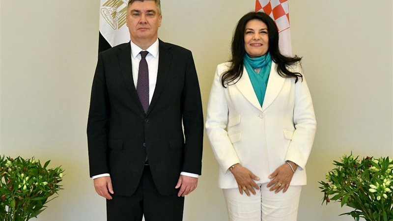 سفيرة مصر لدى كرواتيا