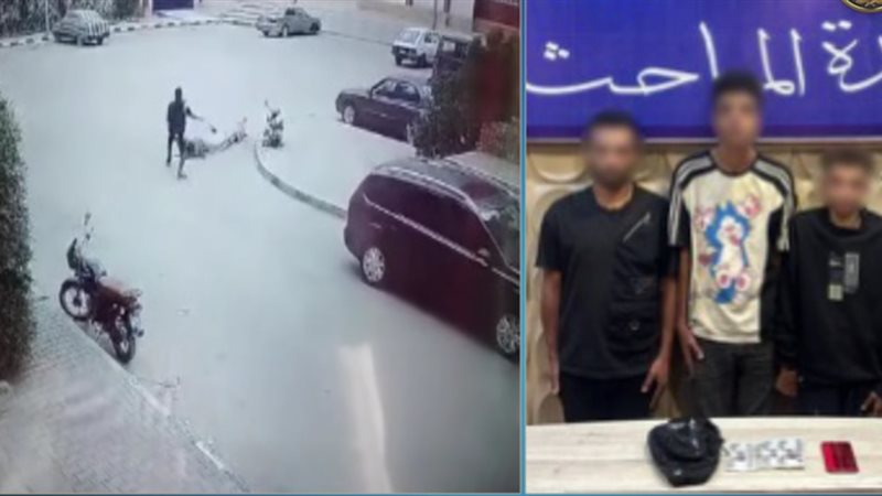 المتهمين والمضبوطات