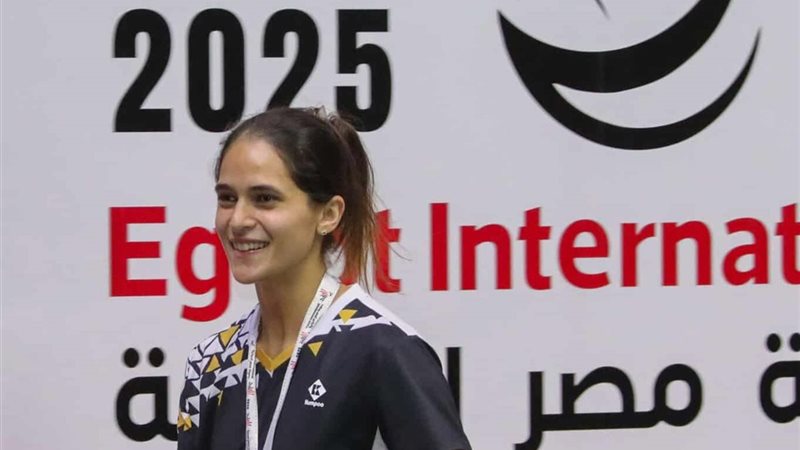 نور يسري لاعبة منتخب