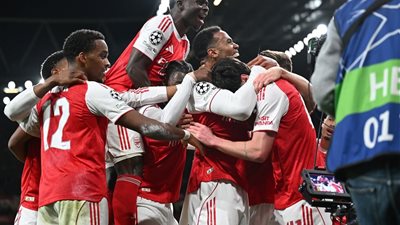 بأربعة أهداف نظيفة ارسنال يقسو على أتلتيكو مدريد في دوري الأبطال 