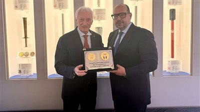توقيع بروتوكول تعاون بين اللجنة الأولمبية المصرية ونظيرتها الإيطالية بروما