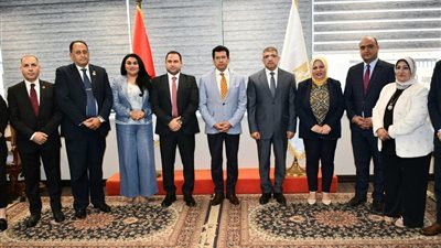وزير الرياضة يوقع مذكرة تعاون مع مؤسسة الجمهورية الجديدة لتنمية مهارات الشباب