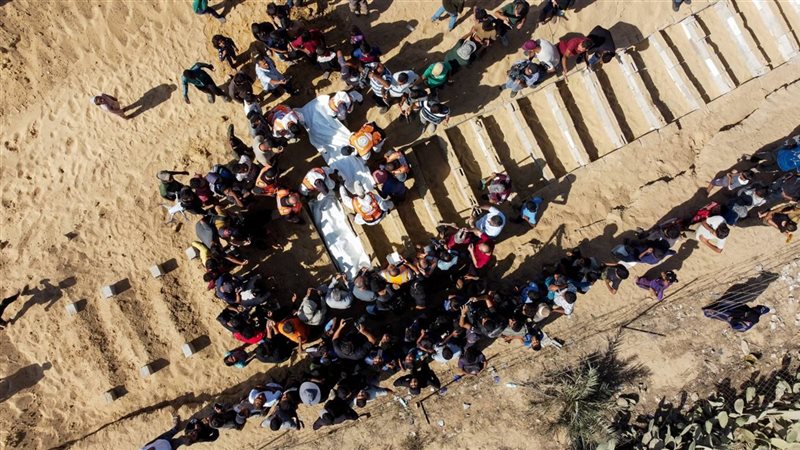 مقبرة جماعية لجثث