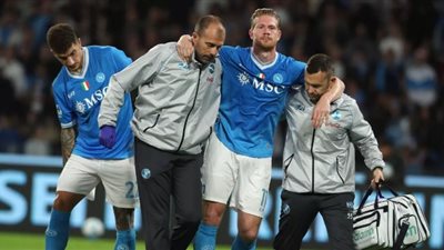 الإعلان عن مدة غياب كيفن دي بروين نجم نابولي المتوقعة