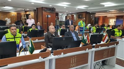 غرفة العمليات الجيزة تتابع افتتاح المتحف والتعامل الفوري مع بلاغات الطوارئ