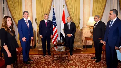 مصر وأمريكا تتباحثان تعزيز الاستقرار والتنمية في إفريقيا والأمن المائي