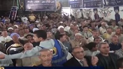 مؤتمر جماهيري حاشد لحماة الوطن بالمنيا لدعم مرشحيه في انتخابات النواب