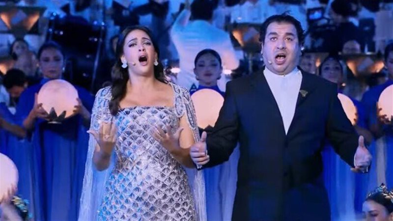 فاطمة سعيد والفنان