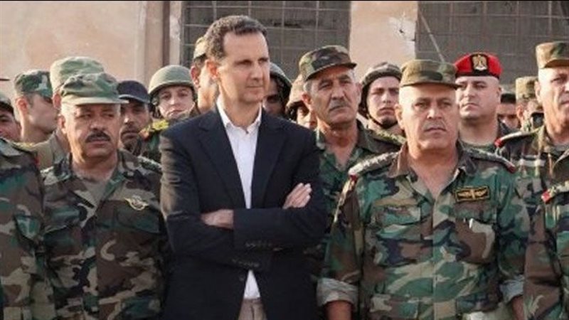 بشار الأسد وعدد من