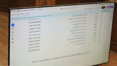 محافظ الجيزة يشهد إجراء القرعة الإلكترونية لـ1700مدفن جاهز بطريق الفيوم