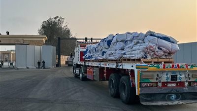 إطلاق قافلة زاد العزة الـ68 إلى غزة بحمولة 280 ألف سلة غدائية