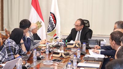 وزير قطاع الأعمال يستعرض آخر التطورات في مشروع إنتاج الأمونيا الخضراء