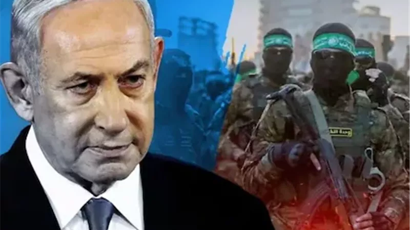 مقاتلي حماس - نتنياه