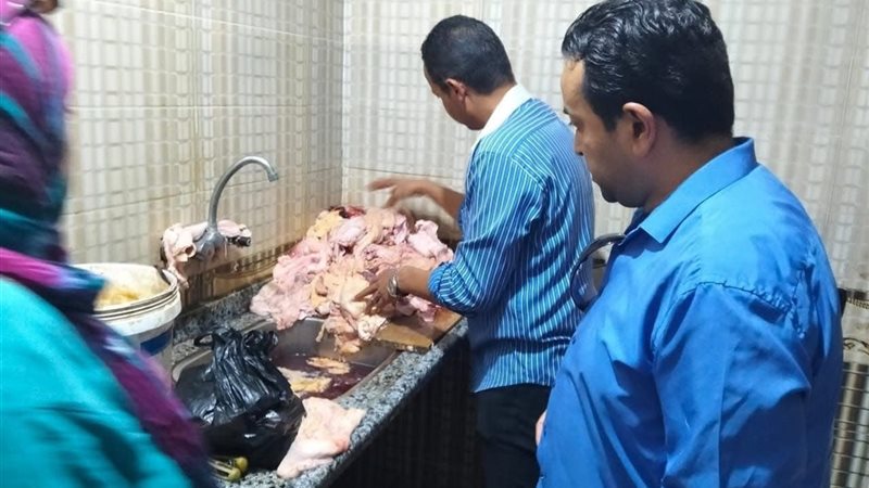 أثناء المداهمات 