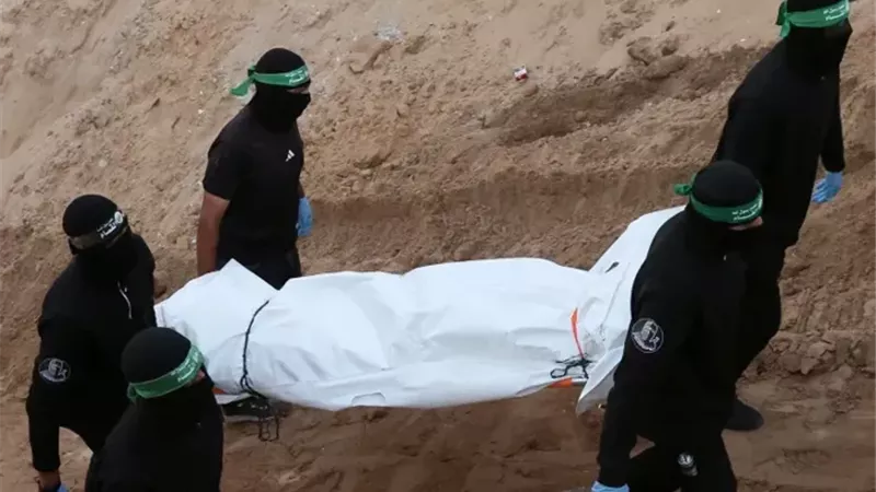 عناصر حماس يعثرون