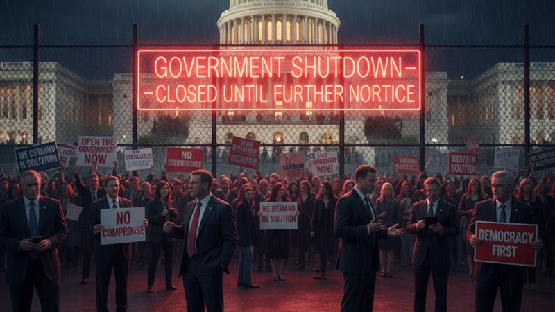 الاغلاق الحكومي الامريكي