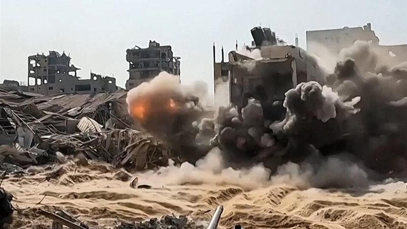 قصف اسرائيلي لقطاع