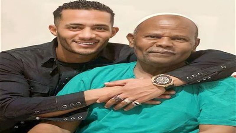 محمد رمضان ووالده