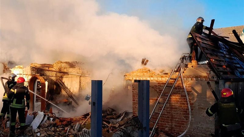 القصف الروسي للبنى