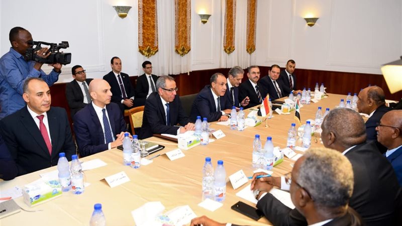 مشاورات مصرية سودانية