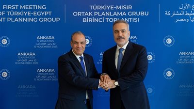 وزيرا خارجية مصر وتركيا يترأسان الاجتماع الأول لمجموعة التخطيط المشتركة في أنقرة