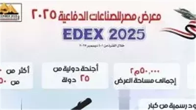  القوات المسلحة: افتتاح معرض الدفاع الدولي 