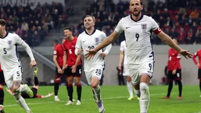 إنجلترا تهزم ألبانيا بثنائية نظيفة في ختام مشوارها بتصفيات المونديال