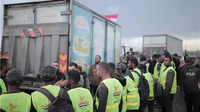 اللجنة المصرية بغزة تنشئ 15 مخيمًا لإغاثة سكان القطاع