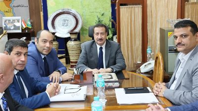 محافظ المنوفية يجتمع بمسئولي شركة بتروجاس لتعظيم التعاون المشترك وتنمية موارد المحافظة