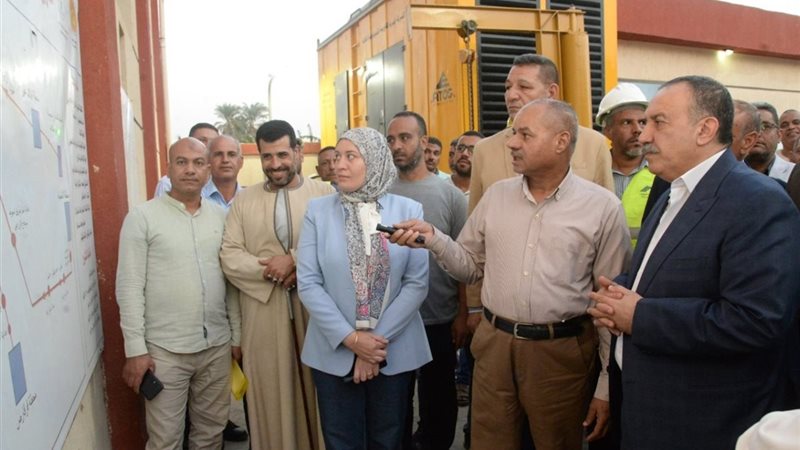 محافظ أسيوط يتفقد