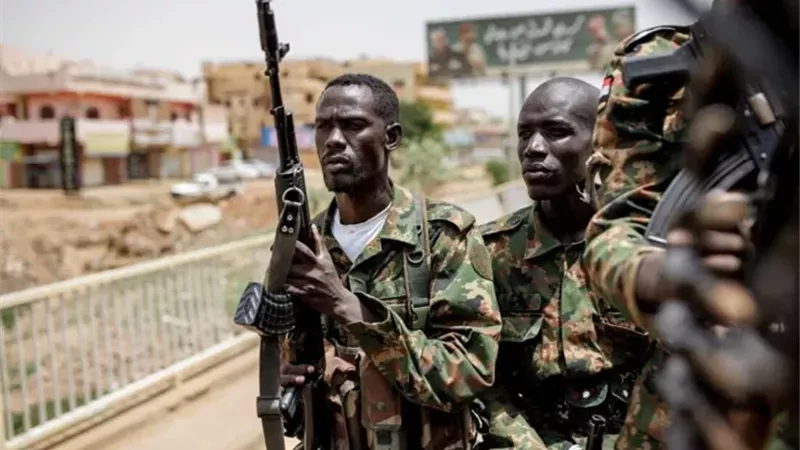 عناصر من الجيش السوداني