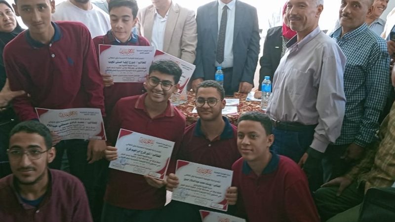 جانب من التكريم 