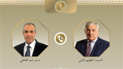 اتصال بين وزيري خارجية مصر وإيطاليا لبحث التعاون الثنائي وتطورات غزة والسودان