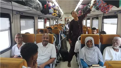 السكة الحديد تواصل تنفيذ مشروع “العودة الطوعية” بتسيير الرحلة رقم 33 للمواطنين السودانيين