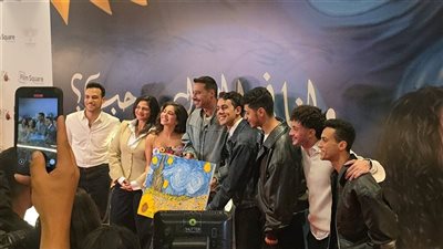 ملك أحمد زاهر تتألق في العرض الخاص لفيلم 