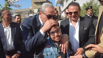 محافظ الغربية يفتتح تطوير مدرسة التربية الفكرية بطلعت حرب لدعم طلاب ذوي الهمم