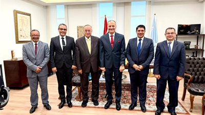 القومي لحقوق الإنسان يبحث مع التنمية المحلية التعاون في التدريب والشكاوى