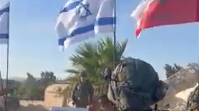 توغل إسرائيلي جديد بمدينة القنطيرة السورية.. وقوات الاحتلال ترفع العلم على التل الأحمر الشرقي