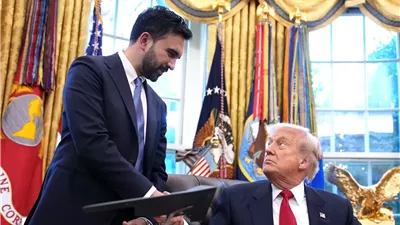 لقاء ترامب وممداني الودي بشكل مفاجئ يشعل جدلًا سياسيًا داخل الولايات المتحدة