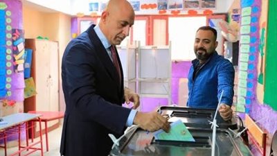 وزير التربية والتعليم يدلي بصوته في الانتخابات البرلمانية 2025