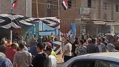 إقبال كثيف من المواطنين على اللجان الانتخابية بالمحلة  