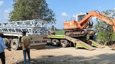 توصيل الكهرباء لمصنع تدوير المخلفات بكفرالشيخ استعدادًا لبدء تشغيله